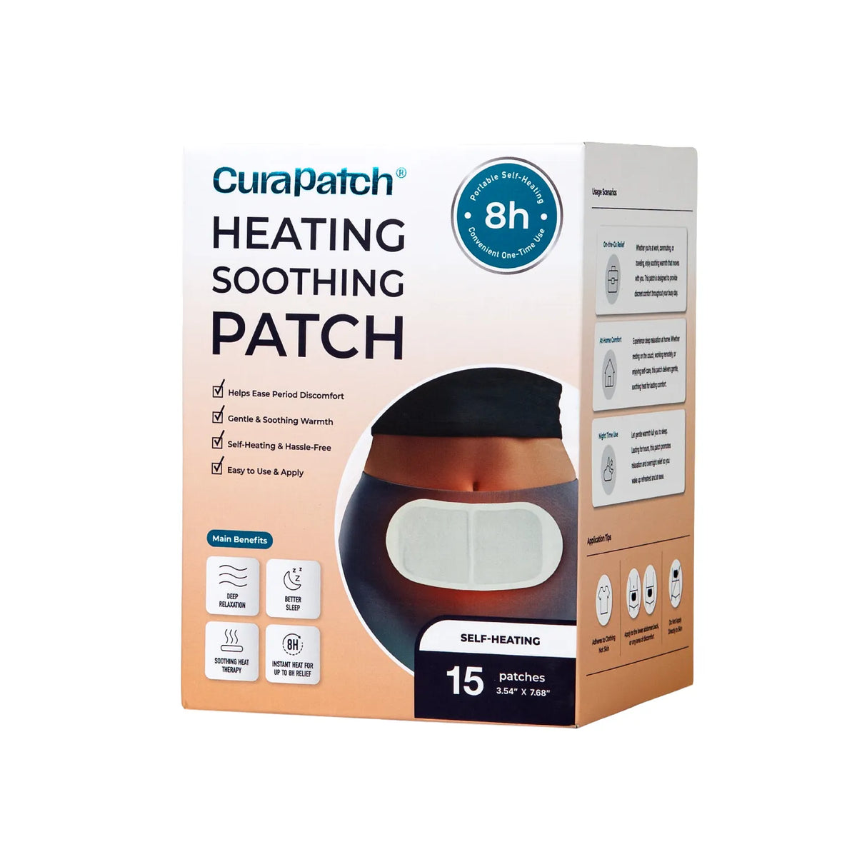 Heat Unit Patch Heating Soothing Patch – Cura Patch